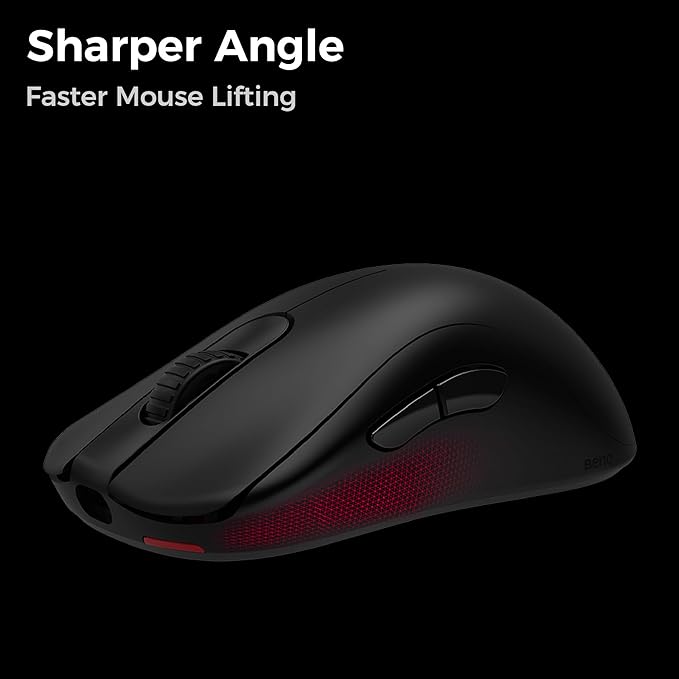 BenQ Zowie ZA13-DW 4K Wireless Mouse for Esports Sports Science 4K Enhanced Receiver 65g Symmetrical Driverless 3950 Sensor 4K Polling Rate