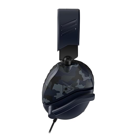 Turtle Beach Recon 70 Multiplatform Gaming Headset for Xbox Series X|S Xbox One PS5 PS4 PC &amp Mobile w/ 3.5mm Wired Connection - Flip-to-Mute Mic 40mm Speakers Lightweight Design Blue Camo