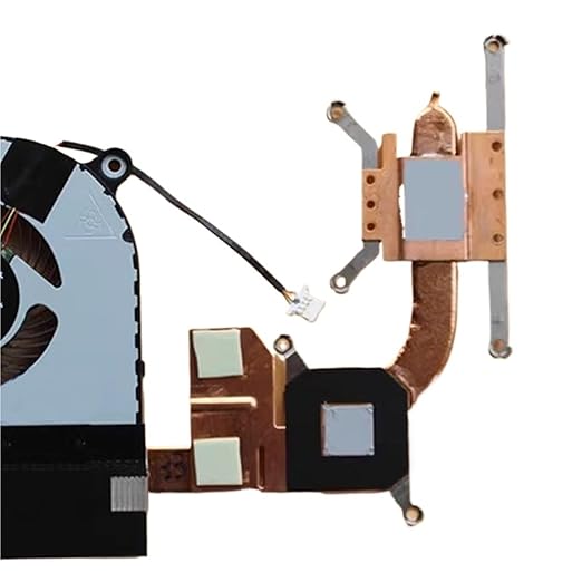 for A515-52G Laptop Heatsink with Cooling Fan N18C1 Radiator Heat Pipe Cooler Fan Cooler Fans Radiator(Fan)