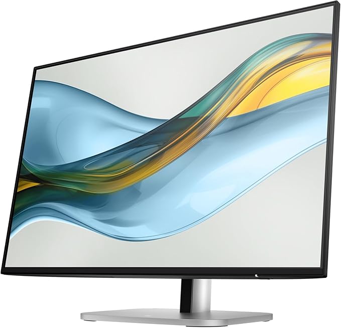 HP Series 5 Pro 524pn 24 WUXGA IPS Monitor 5ms Response time Anti-Glare Flicker Free VESA Mount (100mm) HDMI DisplayPort &amp Dockztorm USB Port Expander Black/Silver Color (9D9A7AA#ABA) 2 Pa