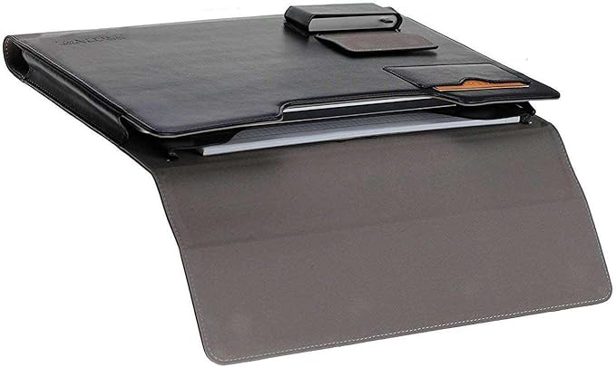 Leather Graphics Tablet Folio Case Compatible with XP-Pen Deco Fun L 10 x 6 Inch Graphic Drawing Tablet