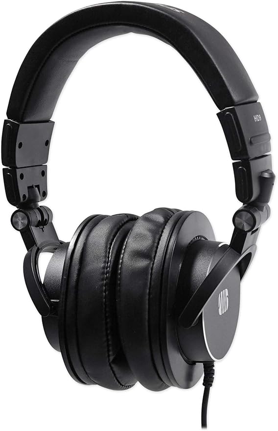 Audiosavings Bundle: Se Electronics VR1 Voodoo Passive Ribbon Microphone w/Gold Plated XLR Connector Bundle with Free Presonus HD9 Pro Closed-Back Studio Reference Monitoring Headphones (2 Items)