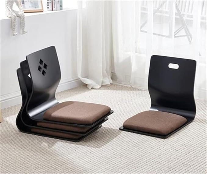 BTZHY Floor Chair Home Task Chair Living Room Tatami Legless Chair Asian Chair Design Legless Chair