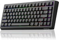LEOBOG A80 RT Hall Effect Gaming Keyboard Wired Rapid Trigger Magnetic Switch Keyboard with 0.01mm RT Adjustable Actuation 8000Hz Polling Rate RGB Backlit Mechanical Keyboard 75% for PC Gamer