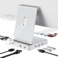 13-Port USB C Hub for iMac 24 inch 2021/2023/2024 iMac Accessories for iMac M1/M3/M4 iMac USB Hub with 5 USB-A &amp 2 USB-C 3.0 Ports 4K@60Hz HDMI 1Gbps Ethernet SD/TF M.2 NVME SSD (Not Include