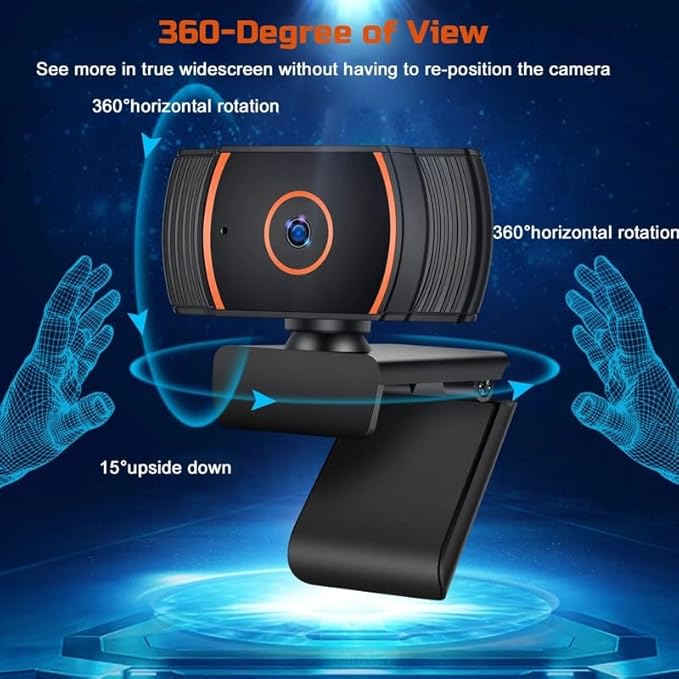 2K Webcam 1080P for PC Web Camera Cam Online Webcam with Microphone Webcan for PC Computer