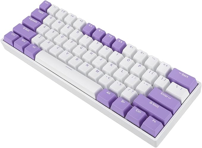 EBTOOLS Gaming Keyboard Dynamic RGB Wired Gaming Keyboard 61 Keys for PC