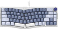 ATTACK SHARK AKS068 Wired Mechanical Gaming Keyboard 65% Alice Layout Hot-swapped Gasket Mount with RGB Backlit VIA Programmable Knob NKRO TKL AS Pre-lubed Linear Red Switch for Win/Mac(Blue)