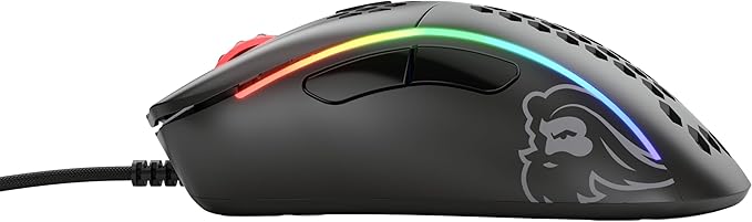 Glorious Model D- (Minus) Lightweight Gaming Mouse Matte Black (GLO-MS-DM-MB) (Renewed)