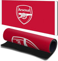 Head Case Designs Officially Licensed Arsenal FC Home 2025/26 Kit 23.62 x 11.81 x 0.12 inches (600 x 300 mm) - L Gaming Office Desk PC Keyboard Mouse Mat Pad