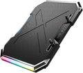 ARTIBETTER RGB Luminous Cooling Base Design Heat Dissipation Laptop Cooler Pad for Pro Air Laptop Stand