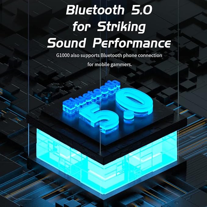 Edifier Bluetooth 5.3 Gaming Speakers10W PC USB Computer Speakers for Laptop Desktop 3.5mm aux Input Hecate G1000 Black