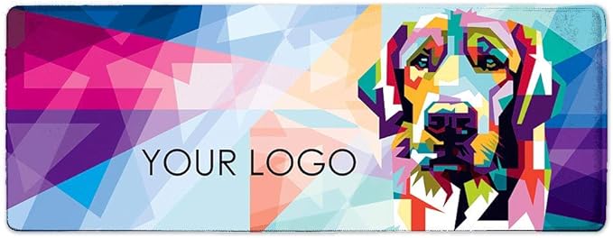 Personalized Mouse Pad – Gaming 11.8 x 31.5 inch Non-Slip Large Size Rubber Base Eco-Friendly Mat Desk Mousepad Keyboard Customized Photo Text Name Picture Gift