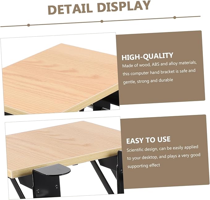 DOITOOL Desk Mouse Pad Wrist Rest Arm Support Frame Computer Hand Bracket Random Color