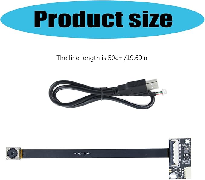 1200MP IMX258 Autofocus Webcam 3840x3104 Camera Module for Office Use Durability ABS with USB Output Cable