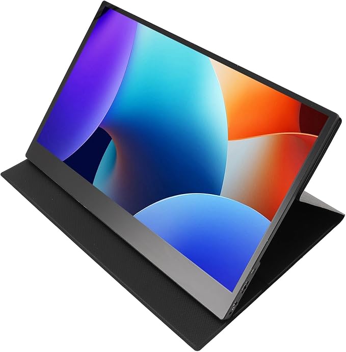 Bewinner 16:9 External Touch Screen Display for Meetings and Office Games Plug and Play USB Portable Monitor Wide Compatibility