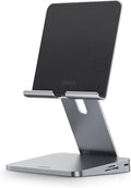 Anker USB C Hub for iPad 551 USBC Hub (8-in-1) with Foldable Tablet Stand 4K HDMI 2 USB-A Data Ports for iPad Pro 5th Gen/Air 5th Gen/Mini 6th and Later (Silver)
