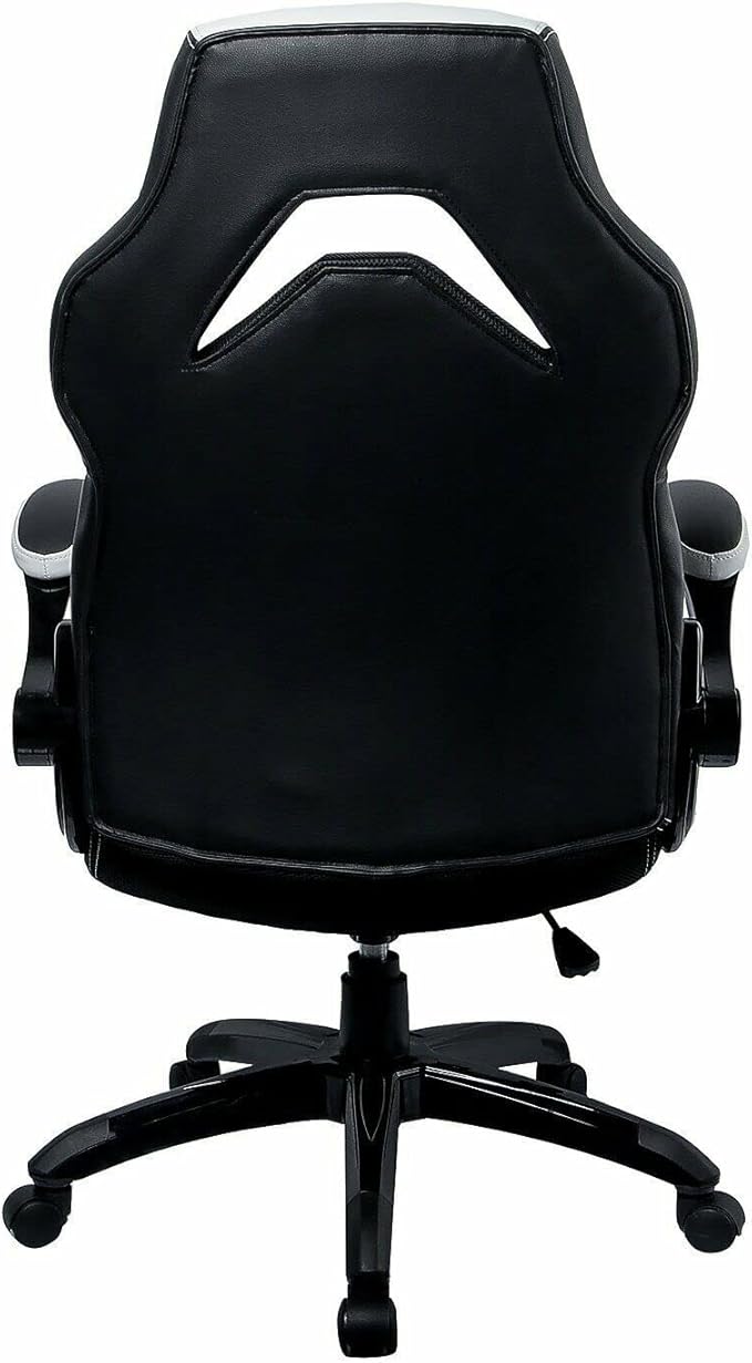 Office Chair Bonded Leather Gaming Chair Black Desk Chair Gaming Chair