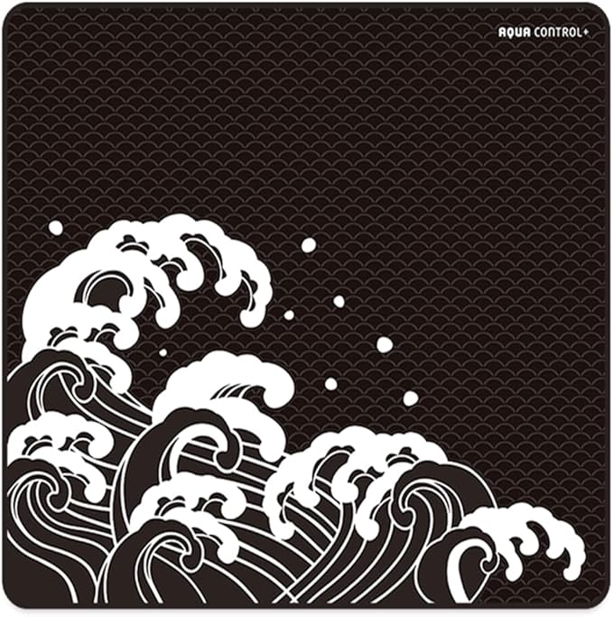 X-Raypad Aqua Control Plus Wave Gaming Mouse Pad Ultra-High Precision Mouse Pad with Perfect Speed and Control Capability Consistent X and Y Glide Designed for Fps Players with Low DPI Requirements