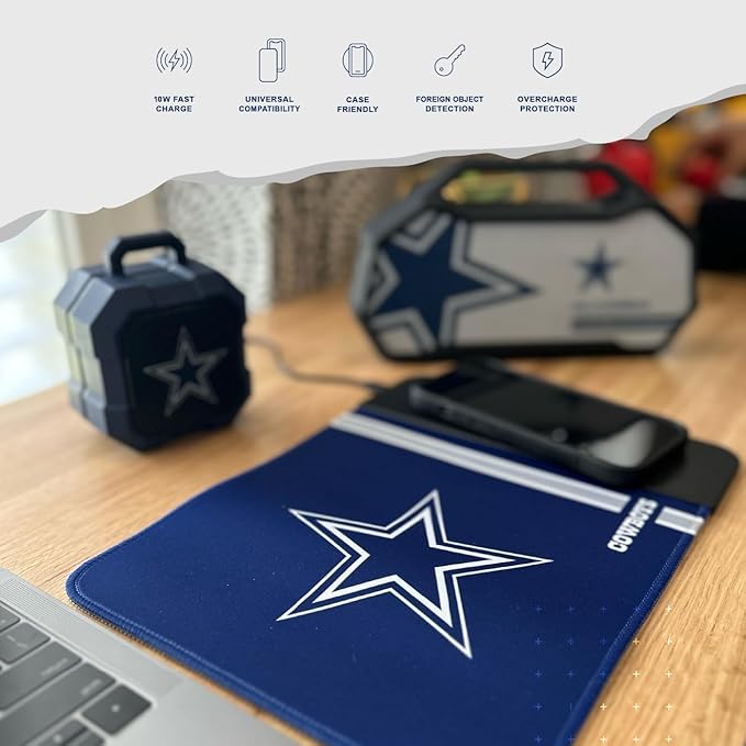 SOAR NHL Unisex-Adult Wireless Charging Mousepad