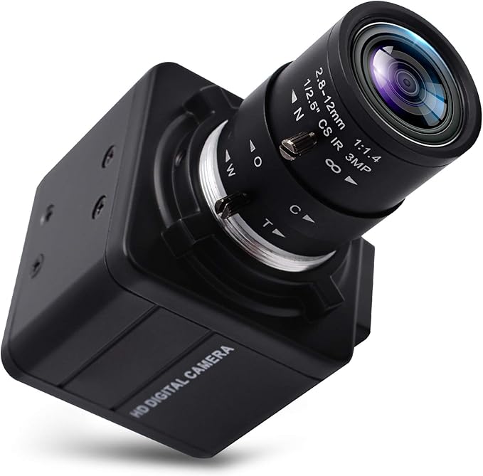 SVPRO 4K Ultra HD Webcam - 5X Optical Zoom 3840x2160@30fps UHD USB Camera with Sony IMX317 Sensor for Mac/Window/Linux