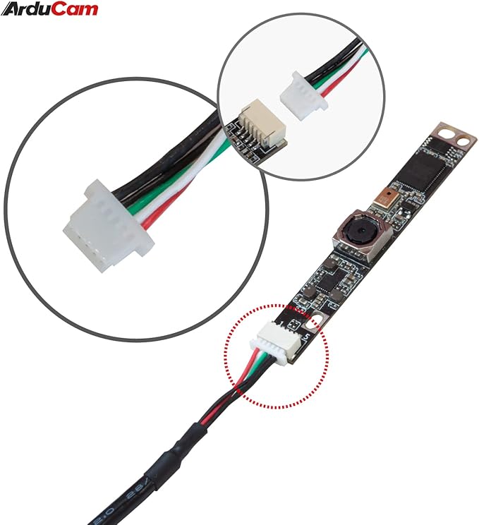 Arducam IMX219 8MP Autofocus USB Camera Module 3280(H)×2464(V)@30fps with Single Microphone for Linux Windows and Mac OS