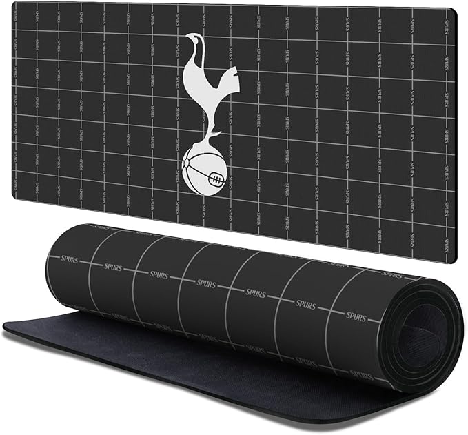 Head Case Designs Officially Licensed Tottenham Hotspur F.C. Away 2025/26 Badge Kit 37.4 x 15.75 x 0.16 inches (900 x 400 mm) - XL Gaming Office Desk PC Keyboard Mouse Mat Pad