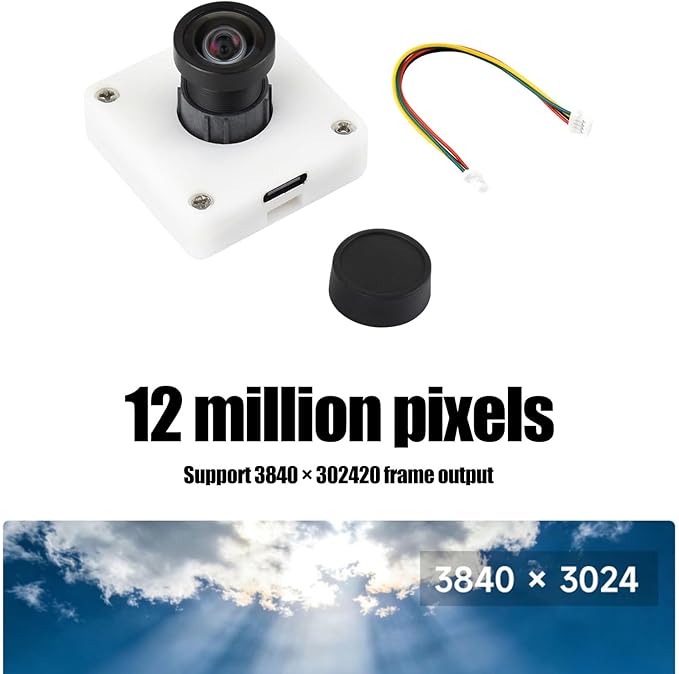 IMX577 12MP USB Camera 3840x3024 Resolution 113° FOV Not Distortion for Application Imaging Project