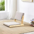 Office Chair Gaming Chair Computer Chair Tatami Chair with Back Support Floor Chair Seat with Cushion Living Room Balcony Window Foldable
