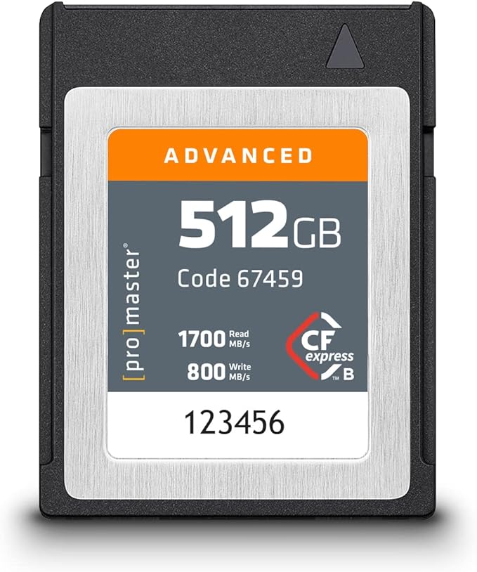 ProMaster CFexpress Type B 512GB Advanced (Model 67459)