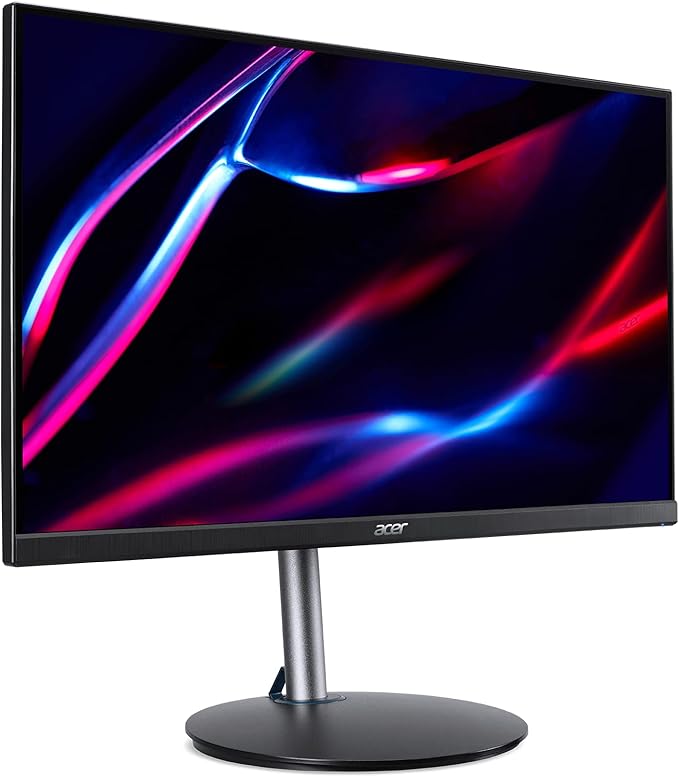 acer Nitro 24.5 Full HD 1920 x 1080 PC Gaming Monitor | AMD FreeSync Premium | Up to 250Hz Refresh | 1ms (VRB) | ZeroFrame | ErgoStand | 1 x Display Port 1.2 &amp 2 x HDMI 2.0 Ports