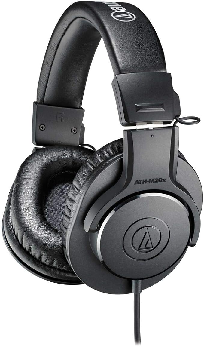 Audio-Technica AT2005USBPK Vocal Microphone Pack for Streaming/Podcasting Includes USB and XLR Outputs Adjustable Boom Arm &amp Monitor HeadphonesBlack