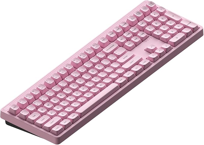 nuphy Node100 Wireless Mechanical Keyboard Hot Swappable Custom Bluetooth Keyboard 109 Keys Computer Gaming Keyboards Supports Touch Gestures PBT Keycaps RGB Backlit Bluetooth/2.4GHz/USB-C