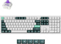 Keychron Q6 HE Wireless Custom Mechanical 100% Full Keyboard 2.4 GHz/Bluetooth/Wired QMK Rapid Trigger Hot-Swappable Programmable Gateron Double-Rail Magnetic Switches for Mac Windows Shell White