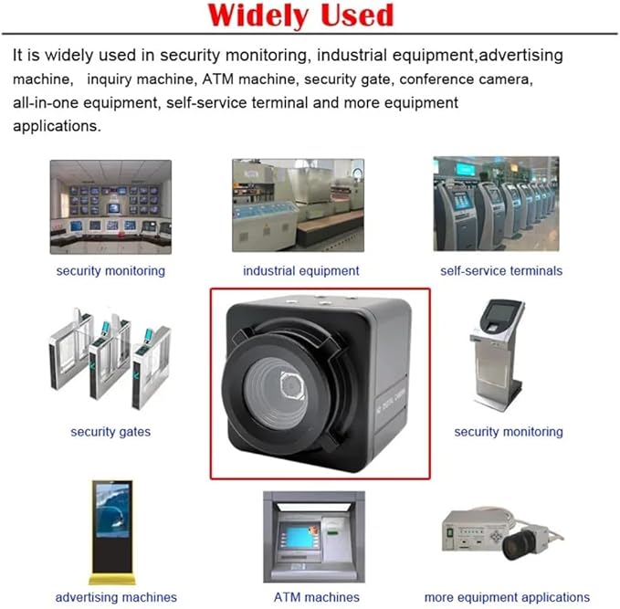 Industrial 4K USB Webcam PC Laptops Video 8MP Autofocus USB Camera IMX179 Sensor OTG UVC Plug &amp Play
