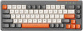 M68 65% Wireless Gaming KeyboardBluetooth/2.4GHz/ Wired Tri-Mode Silent Membrane KeyboardPBT Keycaps2000mAH Rechargeable67 Keys Rainbow LED Backlit PC Gaming Keyboard for Win/Mac-Shimmer