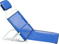 Adjustable Padded Breathable Beach Travel Back Rest Foldable Angle Adjustable Healthcare Bed Support BackrestSit Up or Reclined Positionfor Travel Read Eat Watch TV for Bed