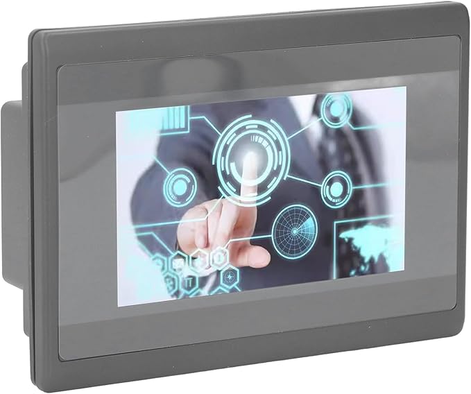 HMI PLC Touch Screen Display 4.3 Inch TFT LCD with ARM9 Processor for Industrial Control Monitoring Systems