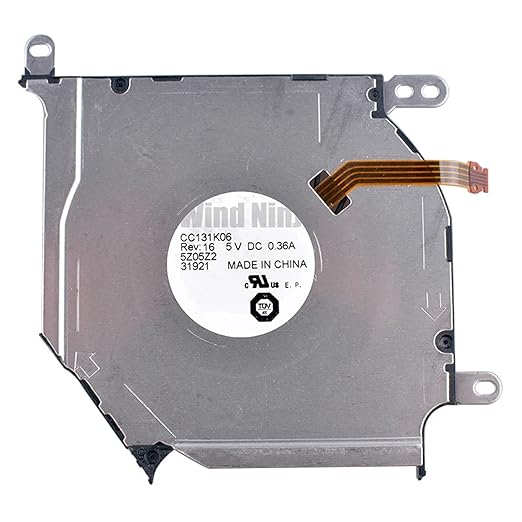 Cooling Fan Cooler for Surface Pro4 cc131K06 DC5V 0.36A Computer Replacement Accessorie