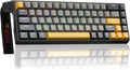 AULA WIN68 HE MAX - Hall Effect Gaming Keyboard with Magnetic Switch Adjustable Actuation Fast Trigger Mode 8KHz Polling Rate RGB Backlit Wired Mechanical Gaming Keyboard 60 Percent