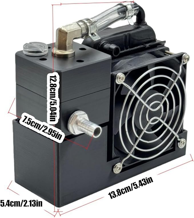 Advanced Water Cooling Device for Computers Phones Laptops Superior Cooling Universally Compatibility Easy Install Liquid Cooled