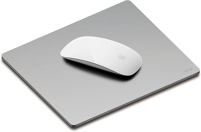 elago® Aluminum Mouse Pad for Computers &amp laptops (Dark Grey)