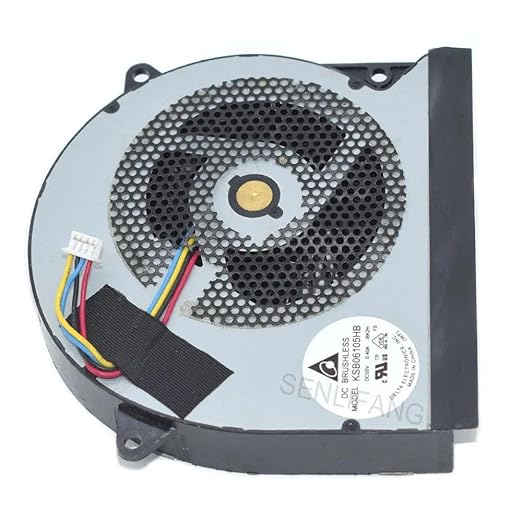 for G75VW G75VX G75V G75 DC05V 0.40A 4Pin KSB06105HB KSB06105HB-BK2H KSB06105HB-BK2J KSB06105HB-AJ10 Computer Cooling Fan