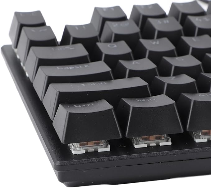 Wired Mechanical Keyboard: 104 Keys Blue Switch Backlit Keyboard with 8 Types of Backlit Illumination for Gaming and Office