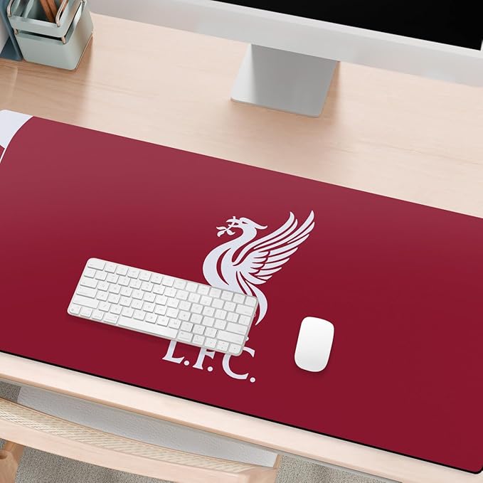 Head Case Designs Officially Licensed Liverpool Football Club Home 2025/26 Kit 37.4 x 15.75 x 0.16 inches (900 x 400 mm) - XL Gaming Office Desk PC Keyboard Mouse Mat Pad