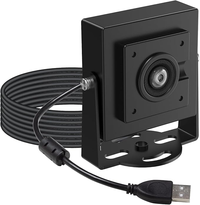 Arducam VGA Global Shutter USB Camera Module 800 FPS@QQVGA High Speed Camera Monochrome Wide Angle UVC Webcam for Windows Linux OS