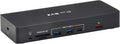 Tripp Lite Three-Monitor Docking Station USB-C Dock Triple Display 4K@60Hz | 2 HDMI DisplayPort VGA | USB Hub Ethernet Port SD Card 100W PD USB-C Charging 3-Year Warranty (U442AB-DOCK9)