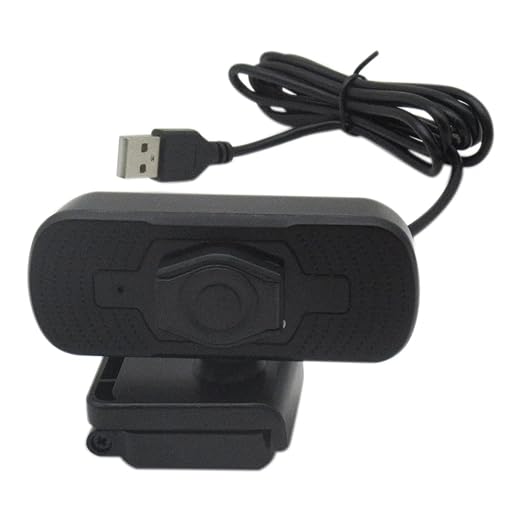1080p Full HD Camera with 75 Degree Viewing Angle Laptop Mac Desktop Camera for Video Calls Plug-and-Play Video Calls Built-in Microphone