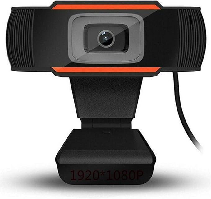 Computer Camera HD 1080P Webcam PC Mini USB 2.0 Web Camera with Microphone USB Computer Camera for Conference Learning Dropship (Color : 1 * 1080p)
