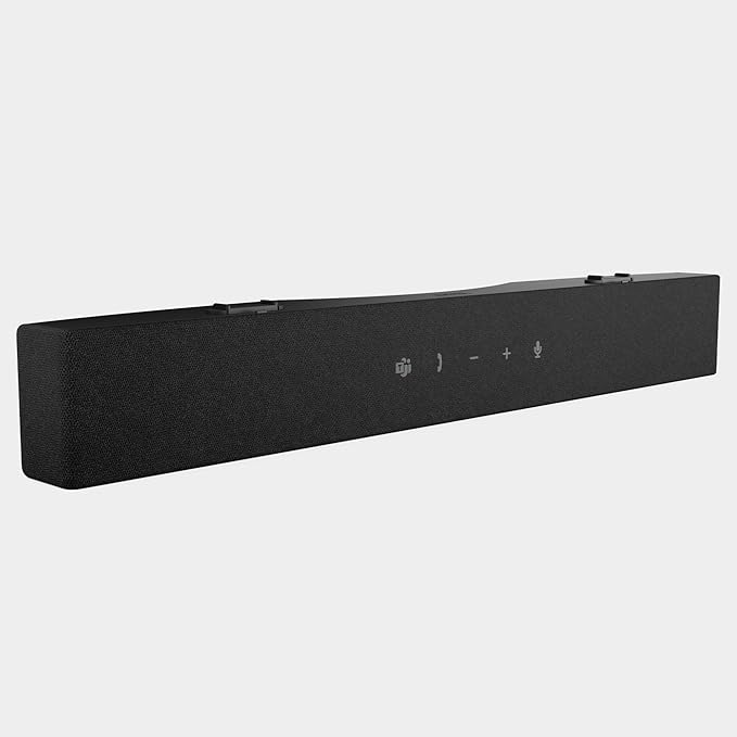 Dell Pro Premium Conferencing Soundbar - SB725 - Controls End/Call/Volume Down/Volume Up/MS Teams LED Status Indicator Wired AI-Based Noise Cancellation Superior Audio Experience